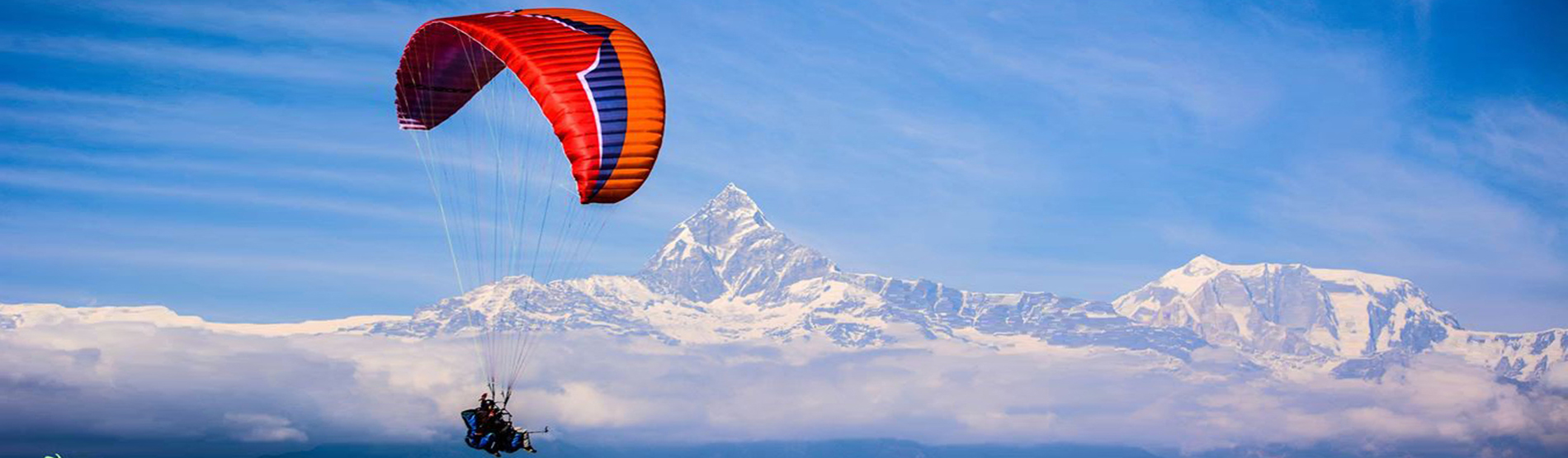 Paragliding in Nepal